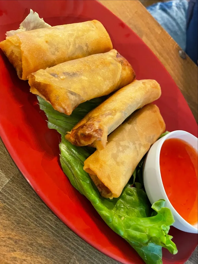 Vegetarische Frühlingsrollen